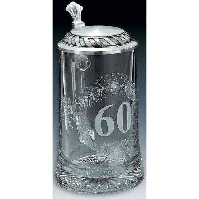 Кружка для пива из олова "Юбилей - 60 лет" Artina SKS 93373