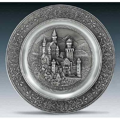 Тарелка декоративная из олова Artina SKS 10084