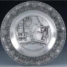 Тарелка декоративная из олова Artina SKS 13643