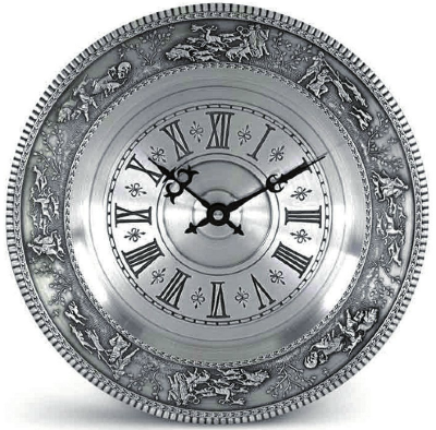 Декоративные настенные часы из олова "Jennerwein" Artina SKS 11117
