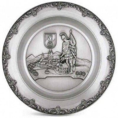 Тарелка декоративная из олова Artina SKS 60756