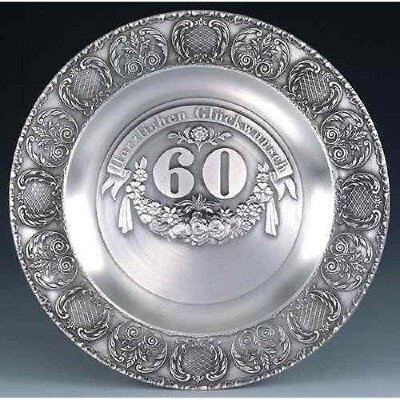Тарелка декоративная из олова Artina SKS 11072