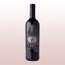 Оловянный декоративный орнамент на бутылку вина "Дары Диониса" STNM-023