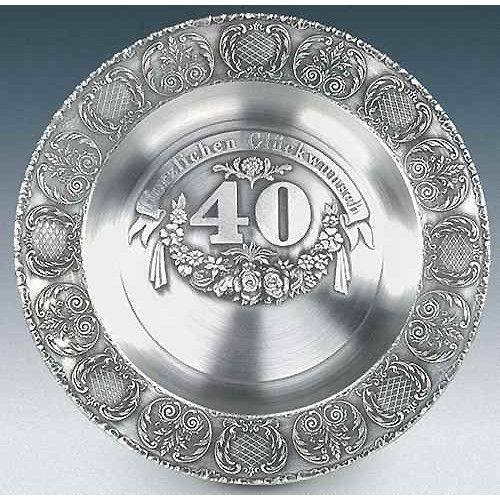 Тарелка декоративная из олова Artina SKS 11069