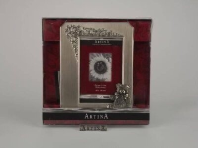 Рамка для фотографий из олова "Geburt" Artina SKS 15908