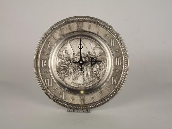 Часы настенные "Meisterwerke" из олова Artina SKS 12149