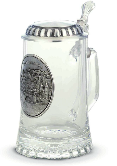 Кружка для пива из олова "Heidelberg" Artina SKS 93392